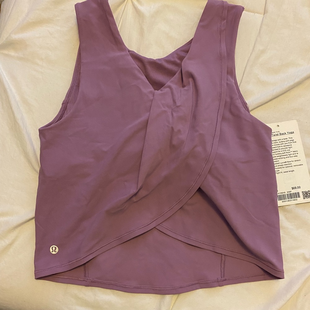 Nulu Twist Back Yoga tank